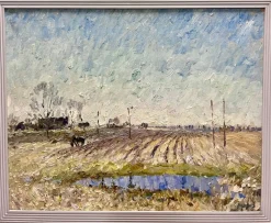 Georgij Moroz, Landschaft, Ölgemälde, 2007