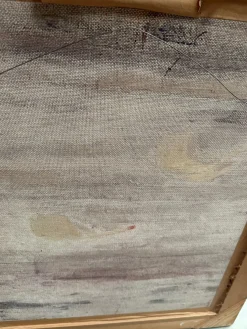 Gerda Tougaard, Blumenstillleben, 1960er, Öl auf Holz, gerahmt