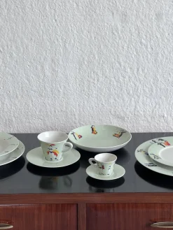 Geschirr von Marco Lodola für Francis, 1990er, 9 . Set