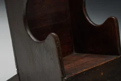 Geschwungener Vintage Kinderschaukelstuhl