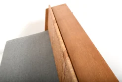GE-258 Tagesbett aus Eiche & Rohrgeflecht von Hans J. Wegner für Getama, 1950er