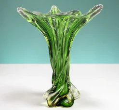 Gewebte Vintage Murano Vase, 1960er