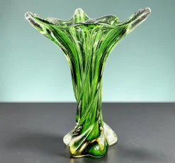 Gewebte Vintage Murano Vase, 1960er