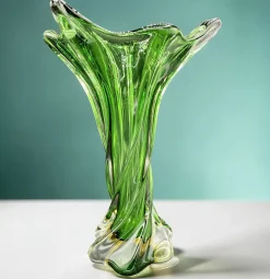 Gewebte Vintage Murano Vase, 1960er