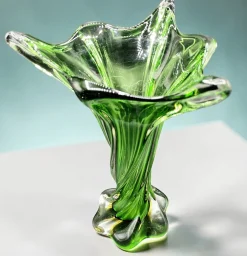 Gewebte Vintage Murano Vase, 1960er