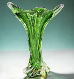 Gewebte Vintage Murano Vase, 1960er