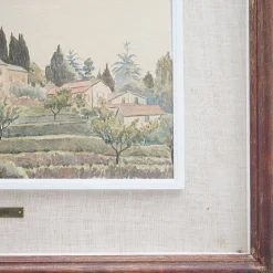 Giacomo Maganzini, Ligurien, 1970er, Aquarell