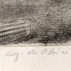 Giorgio de Chirico, Pferde, 1950, Gravur