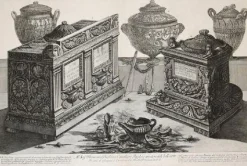 Giovanni Battista Piranesi, Antike Urne Cinerarie e Lampade, 18. Jh., Radierung