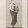 Giovanni Elia Morghen, Antike Römische Fresco Herculaneum, Radierung, 18. Jh