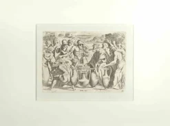 Giovanni Lanfranco, Genesis 14, Geschichte des Alten Testaments, Radierung, 1607