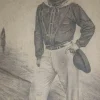 Giovanni Marazzoli, Porträt von Garibaldi, 1897, Lithographie