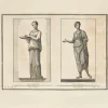 Giovanni Morghen, Antike Römische Schriftzeichen, Radierung, 18. Jh
