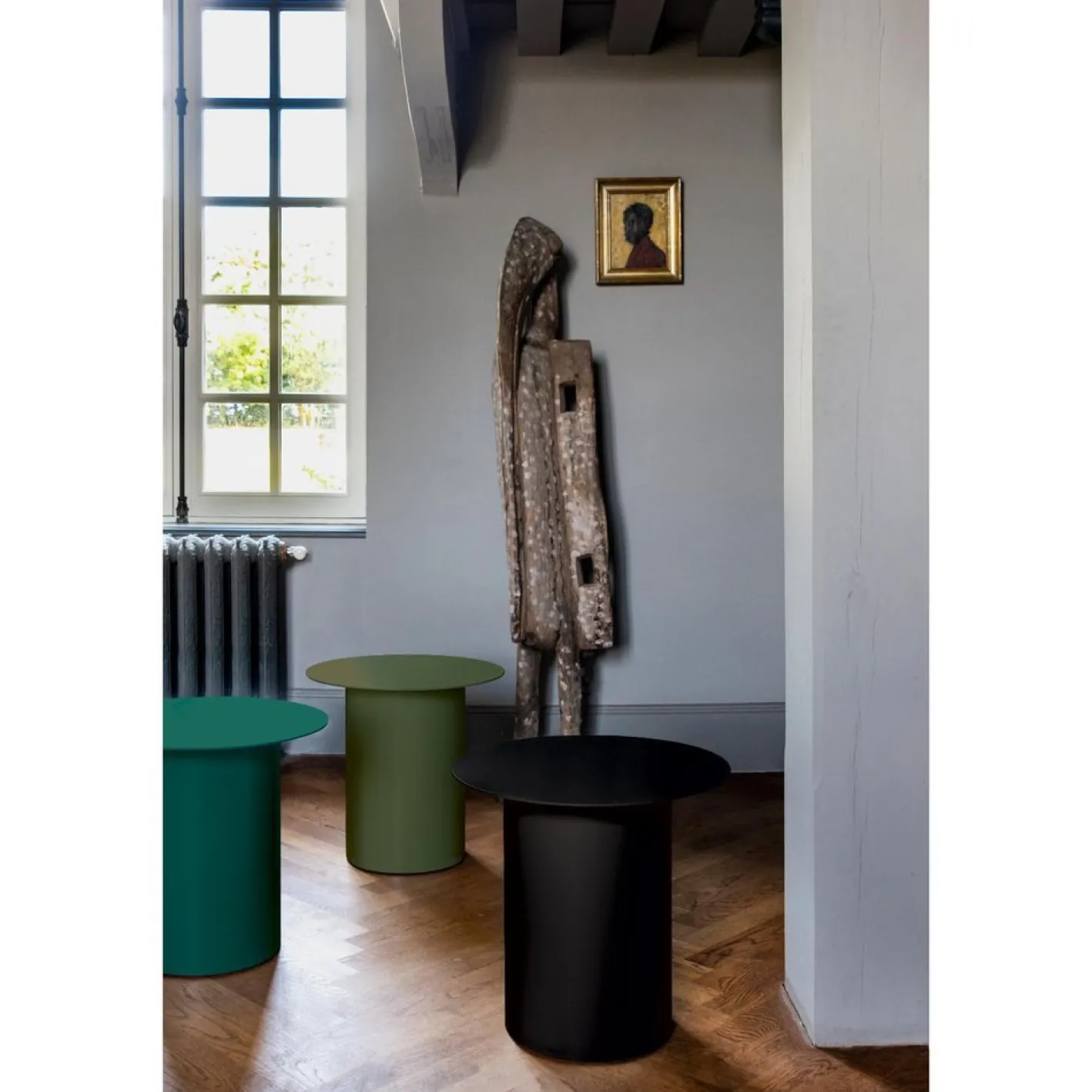 Gipsy 45 Niedriger Basse Metalltisch von Laurence Du Tilly