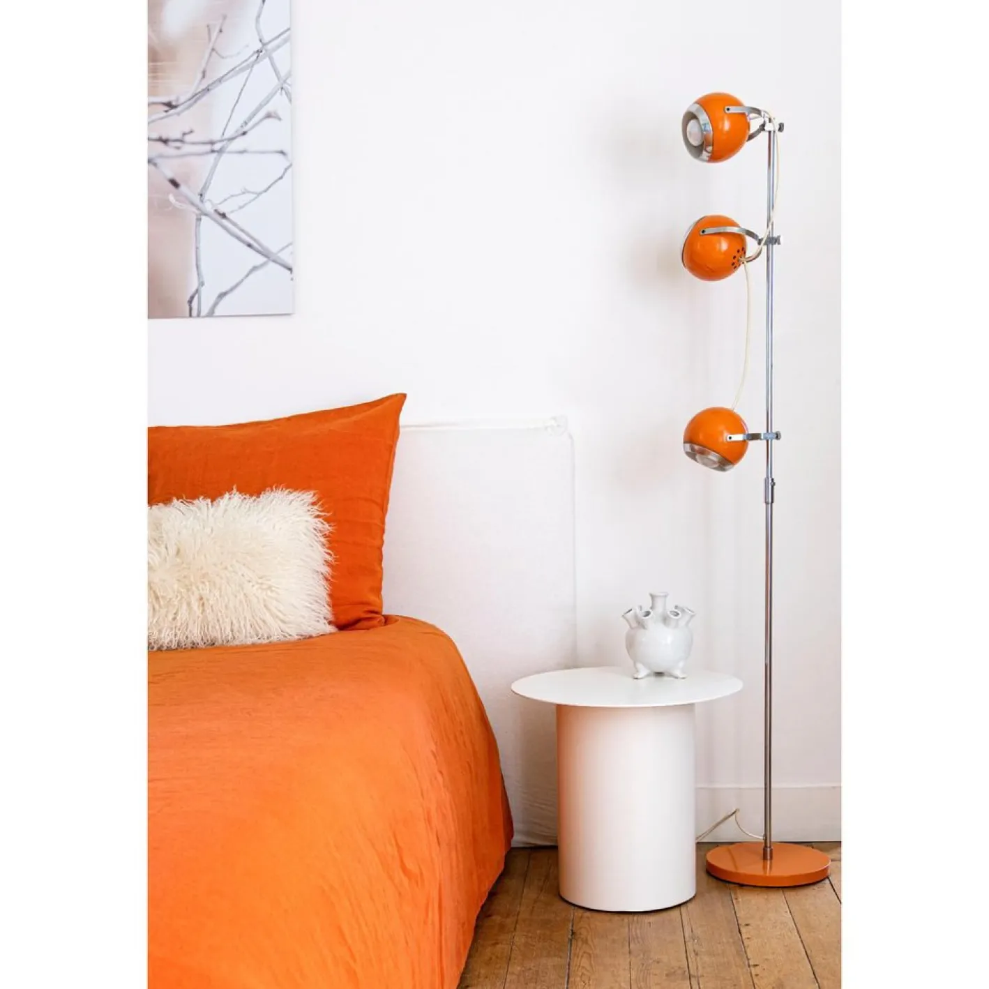 Gipsy 45 Niedriger Basse Metalltisch von Laurence Du Tilly