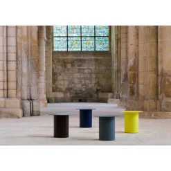 Gipsy 45 Niedriger Basse Metalltisch von Laurence Du Tilly