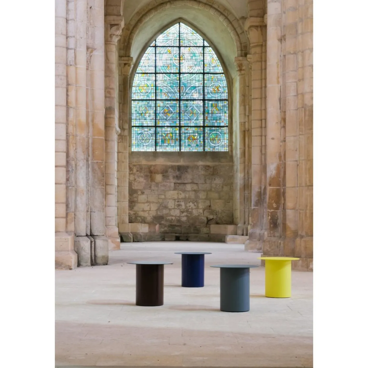 Gipsy 45 Niedriger Basse Metalltisch von Laurence Du Tilly