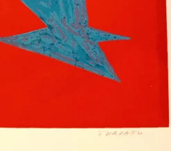 Giulio Turcato, ohne Titel, Farbsiebdruck
