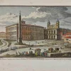 Giuseppe Vasi, Piazza di San Giovanni in Laterano, Spätes 18. Jh., Radierung