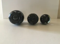 Glas Eier von Florea Silviu, 3er Set