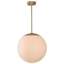 Glas Globe Opal 40 Hängelampe von Schwung