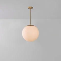 Glas Globe Opal 40 Hängelampe von Schwung