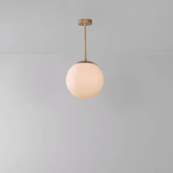 Glas Globe Opal 60 Hängelampe von Schwung