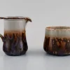 Glasiertes Mexico Kaffeeservice aus Steingut von Bing & Grøndahl, 16er Set