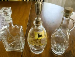 Glaskaraffen, 1960er-1980er, 3er Set