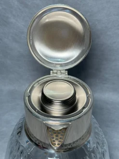 Glaskrug mit Einsatz von Quist, Deutschland, 1970er