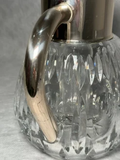 Glaskrug mit Einsatz von Quist, Deutschland, 1970er