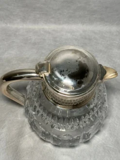 Glaskrug mit Einsatz von Quist, Deutschland, 1970er