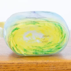 Glaskrug mit Stechapfel und Libellen von Jean Daum für Daum Nancy, 1889