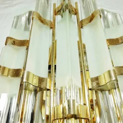 Glas Wandleuchte von Paolo Venini, 1970er