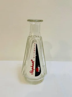 Glas Wasserkaraffe von St Raphael Quinquina, Frankreich, 1950er