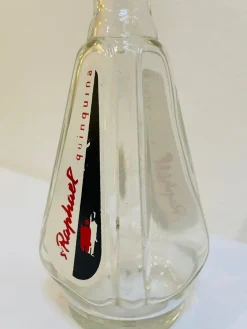 Glas Wasserkaraffe von St Raphael Quinquina, Frankreich, 1950er
