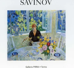 Gleb Savinov, Sunny Day in Dacia, 1990er, Öl auf Leinwand