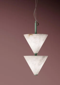 Glänzende schwarze Schleier Stehlampe von Alabastro Italiano