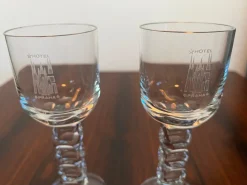 Gläser von Moser für Hotel Prag, 1970er, 7er Set