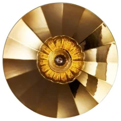 Goldene Fractale Wandlampe von Radar