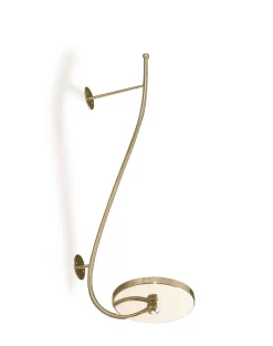 Goldenes Wandregal aus Stahl von VGnewtrend