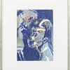 Graça Morais, Composition, 1980er, Mixed Media auf Papier