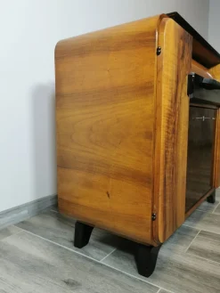 Grammophon Schrank von Jindrich Halabala, 1950er