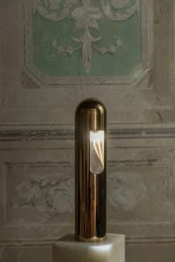 Graue Betonlampe von Rick Owens