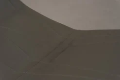 Graue Donovan Chaiselongue aus Leder von Giuseppe Vigano für Cattelan, Italien, 2000er