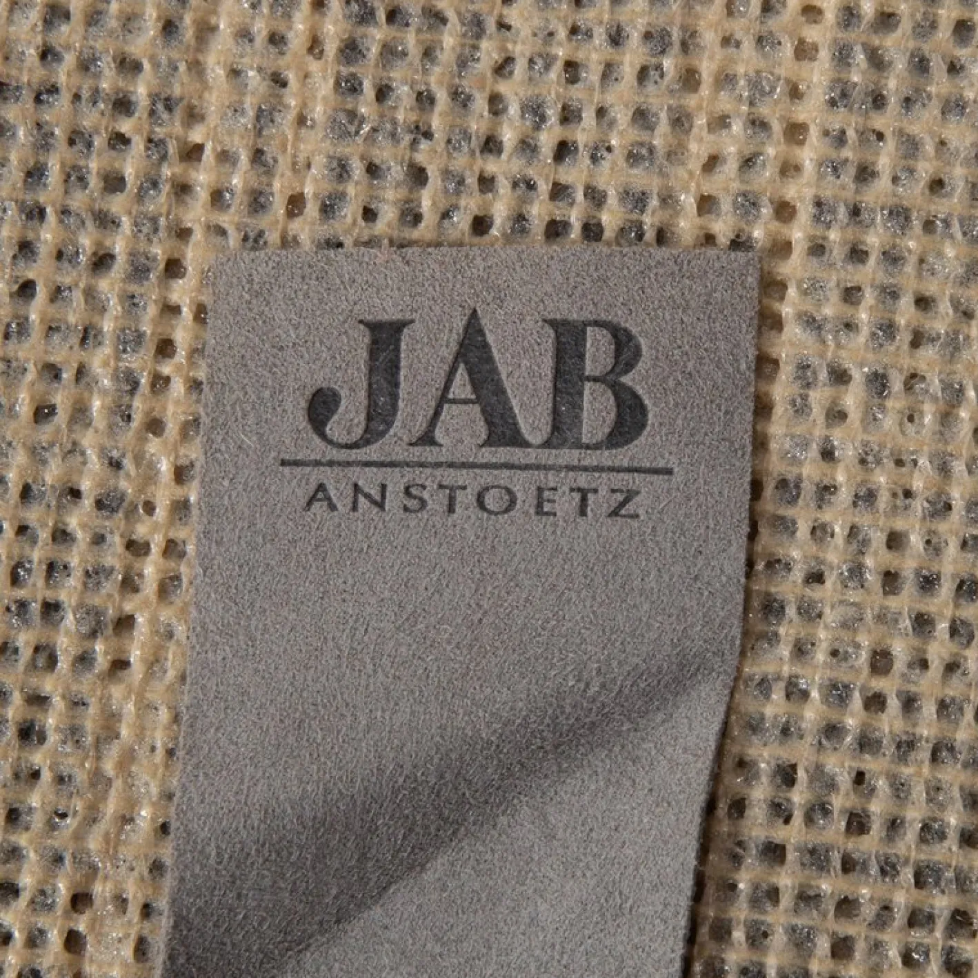 Grauer Lana Wollteppich von JAB Anstätz