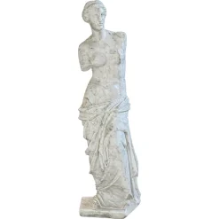 Griechische Statue der Venus von Milo aus Carrara Marmor, 20. Jh