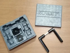 Griffe aus Brüniertem Messing von Olivari, 1990er, 2er Set