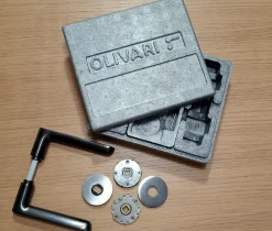 Griffe aus Brüniertem Messing von Olivari, 1990er, 2er Set