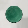 Grüne Italienische Keramiksäulen im Imperial Stil, 1930er, 2er Set